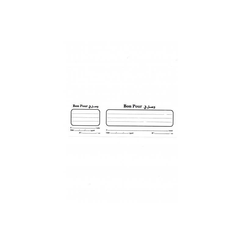 Carnet Bon pour