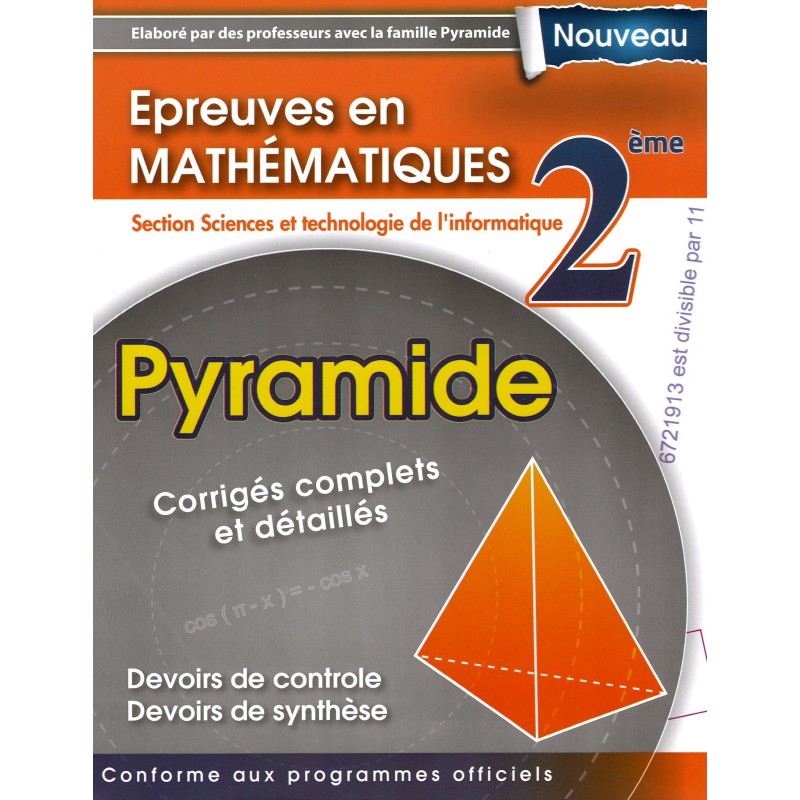 Pyramide Mathématique 2ème année secondaire