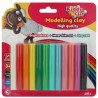 Pâte à modeler de 12 couleurs Kiddy Clay