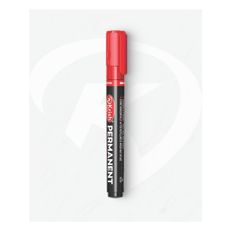Marqueur permanent Krish Rouge