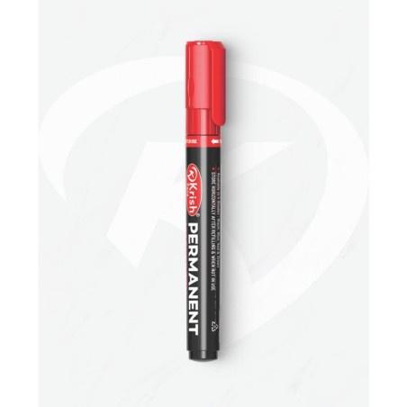 Marqueur permanent Krish Rouge
