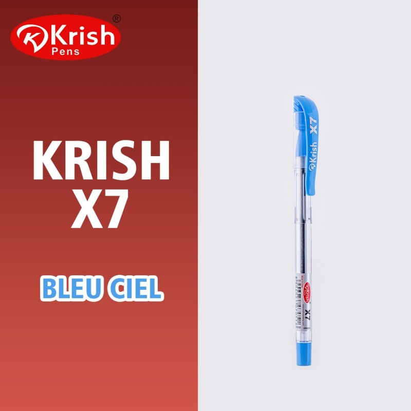 Stylos Krish X7 bleu ciel 1.0 mm