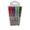 Pochette de 6  couleur stylos à bille Krish X7