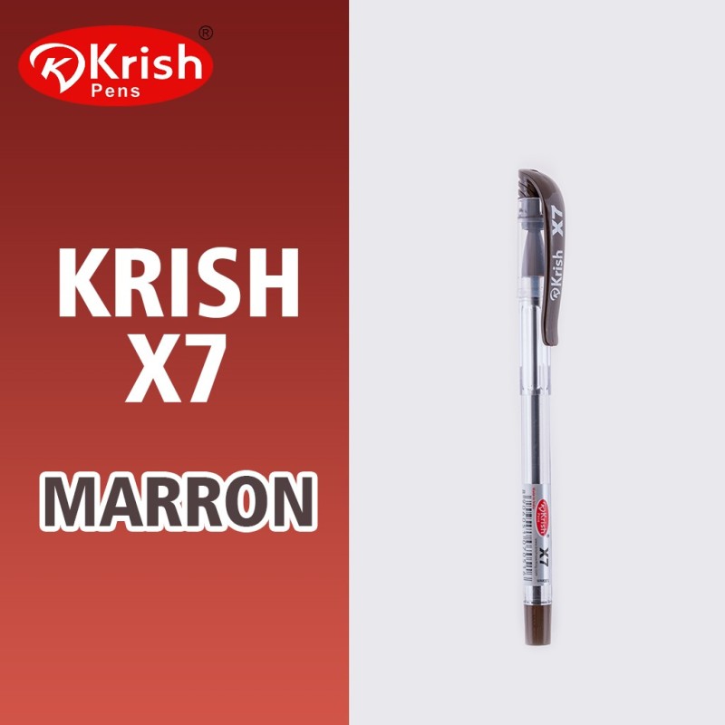 Stylos Krish X7 Maron 1.0 mm