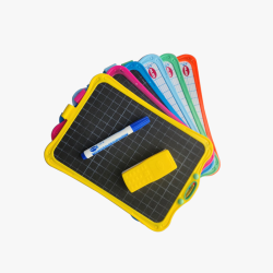 Ardoise 2en1 (un stylo + chiffon)