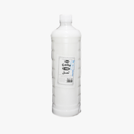 Bouteille de 1 kg colle blanche