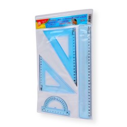 POCHETTE GEOMETRIQUE 30CM LE COQ REF 038