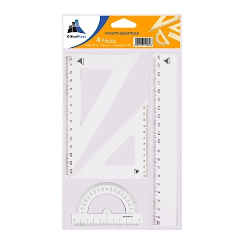 Pochette Géométrique 20CM OFFICE PLAST