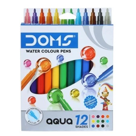 Set de 12 Feutres Aquarelle - Doms