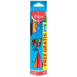 Crayon de couleur 12/18 MAPED+ Taille crayon