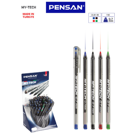 Stylo a bille PENSAN MY TECH 0.7 mm