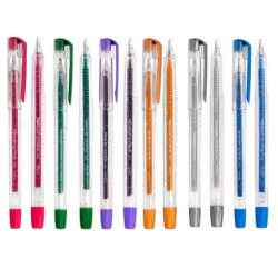 Pochette de 6 stylos Gel Glitter  My King Pensan