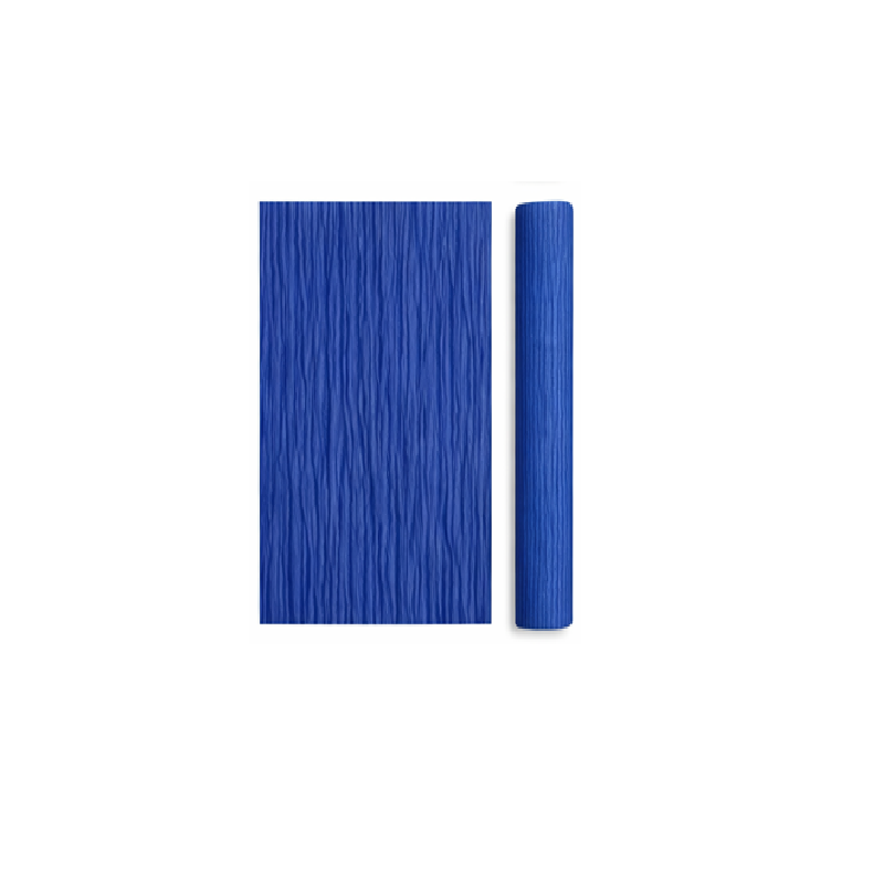 Papier crépon   50X200cm Bleu