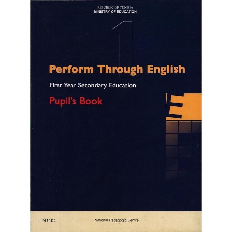 LIVRE PERFORM THOUGH ENGLISH 1ère Secondaire