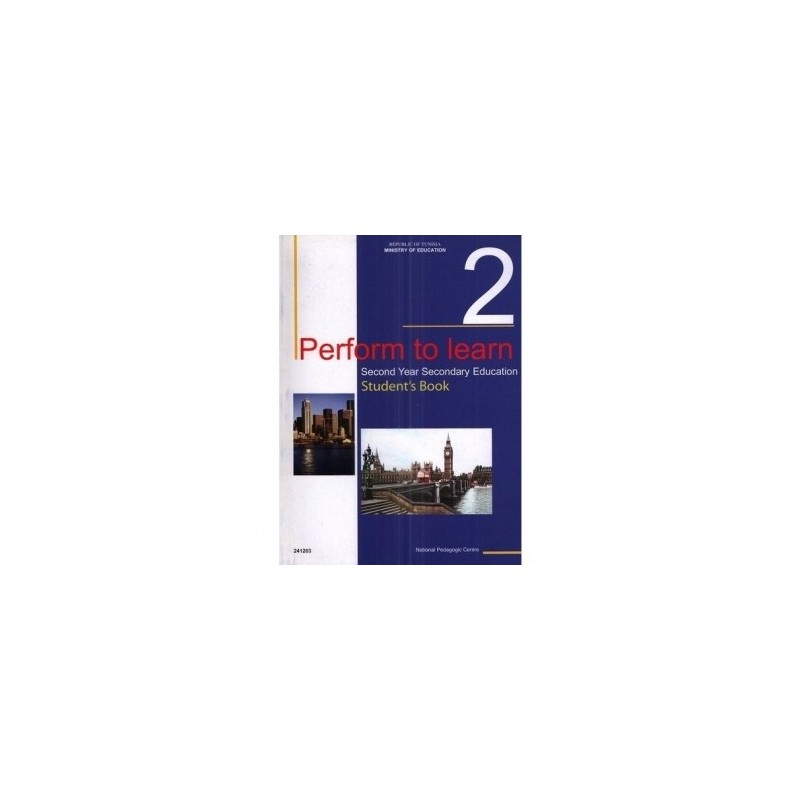 BOOK PERFORM TO LEARN 2ème Secondaire
