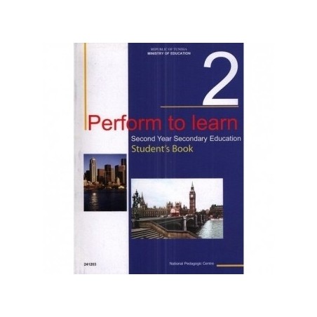 BOOK PERFORM TO LEARN 2ème Secondaire