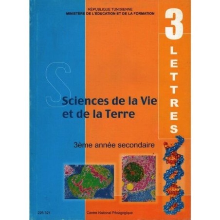 LIVRE SVT 3ème Lettres