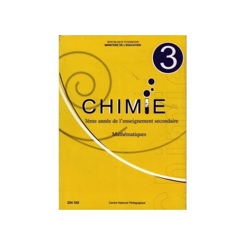 CHIMIE 3ème Math