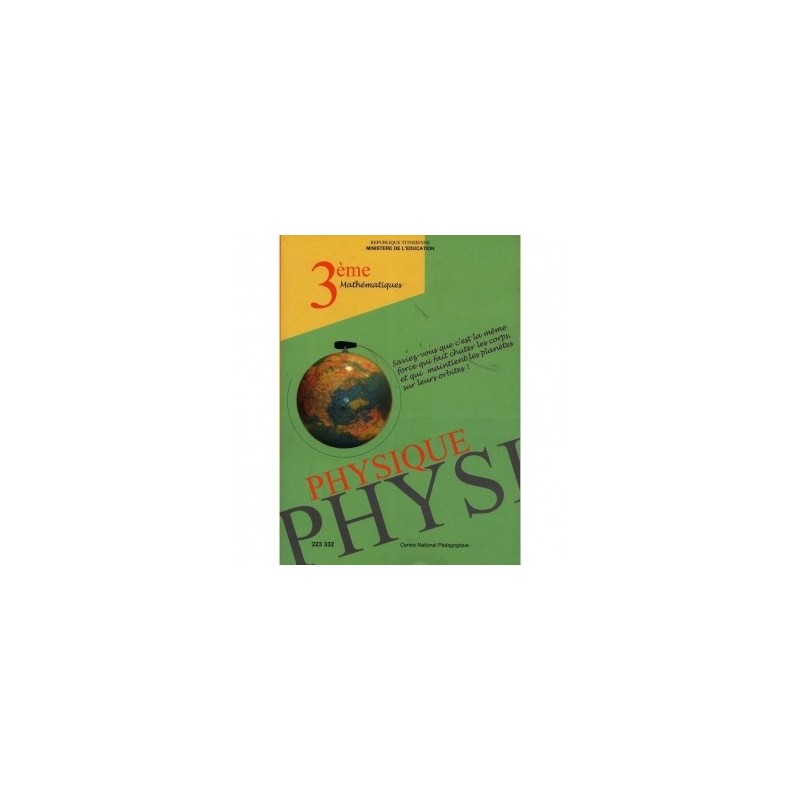 PHYSIQUE 3ème Math