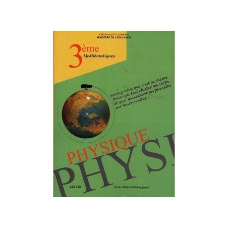 PHYSIQUE 3ème Math