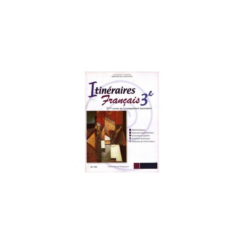 ITINERAIRES FRANÇAIS 3ème Secondaire